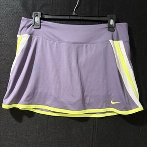 NWT Nike Dri Fit Skort Skirt Purple Womens Large Golf Tennis Activewear